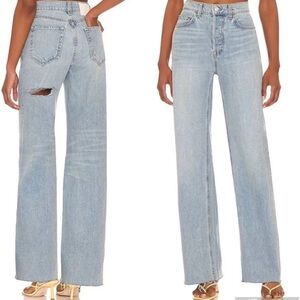 Grlfrnd Brooklyn High Rise Straight Jeans
